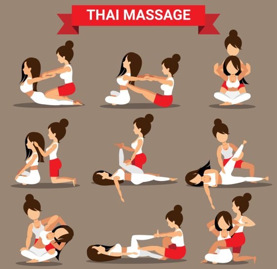 Thai Massage positions